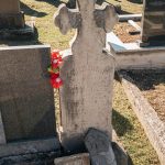 Споменик Станимиру Варагићу на гробљу на потесу Иве у Душковцима (фото Бојан Радојичић)