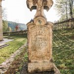 Споменик Милоју Р. Цицовићу у порти Цркве Светих Апостола Петра и Павла у Горњој Добрињи (фото Бојан Радојичић)