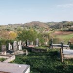 Гробље изнад цркве у Горњој Добрињи (фото Бојан Радојичић)