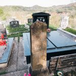 Споменик Арсенију Сретићу на гробљу изнад цркве у Горњој Добрињи (фото Бојан Радојичић)