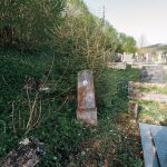 Споменик Василију Василијевићу на гробљу изнад цркве у Горњој Добрињи (фото Бојан Радојичић)