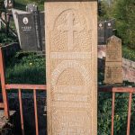 Споменик Милети Софронијевићу на гробљу изнад цркве у Горњој Добрињи (фото Бојан Радојичић)