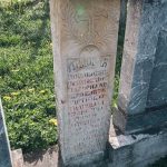 Споменик Миловану Новаковићу на гробљу изнад цркве у Горњој Добрињи (фото Бојан Радојичић)