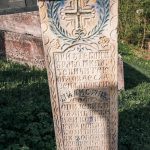 Споменик Милисаву Софронијевићу на гробљу изнад цркве у Горњој Добрињи (фото Бојан Радојичић)