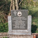 Споменик Благоју Марковићу на гробљу изнад цркве у Горњој Добрињи (фото Бојан Радојичић)
