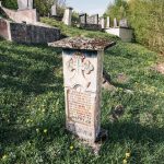 Споменик Добросаву Софронијевићу на гробљу изнад цркве у Горњој Добрињи (фото Бојан Радојичић)