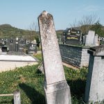 Споменик Властимиру Јанковићу на гробљу на потесу Стражара у Горњој Добрињи (фото Бојан Радојичић)