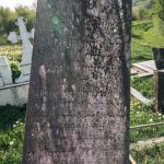 Споменик Властимиру Јанковићу на гробљу на потесу Стражара у Горњој Добрињи (фото Бојан Радојичић)