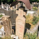 Споменик Средоју Глишићу на гробљу на потесу Почеча у Горобиљу (фото Бојан Радојичић)