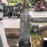 Споменик Миловану Гордићу на гробљу на потесу Слатина у Горобиљу (фото Бојан Радојичић)