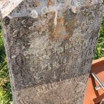 Споменик Петру и Петронију Донићима на гробљу на потесу Слатина у Горобиљу (фото Бојан Радојичић)