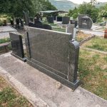 Споменик Тодору Томићу на гробљу на потесу Слатина у Горобиљу (фото Бојан Радојичић)
