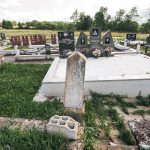 Споменик Велимиру Васиљевићу на гробљу на потесу Слатина у Горобиљу (фото Бојан Радојичић)