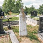 Споменик Радивоју Мићовићу на гробљу на потесу Свилаићи у Горобиљу (фото Бојан Радојичић)