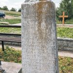 Споменик Радивоју Мићовићу на гробљу на потесу Свилаићи у Горобиљу (фото Бојан Радојичић)
