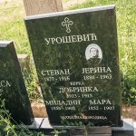 Нови споменик Стевану Урошевићу на гробљу на потесу Свилаићи у Горобиљу (фото Бојан Радојичић)