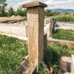 Стари споменик Стевану Урошевићу на гробљу на потесу Свилаићи у Горобиљу (фото Бојан Радојичић)