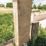 Стари споменик Стевану Урошевићу на гробљу на потесу Свилаићи у Горобиљу (фото Бојан Радојичић)