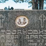 Споменик Драгојлу Стојановићу на гробљу на Бјелобору у Љутицама (фото Бојан Радојичић)