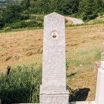 Споменик Љубомиру Танасковићу на гробљу у Љутицама (фото Бојан Радојичић)