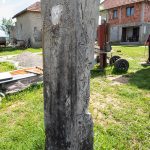 Крајпуташ Милисаву Танасијевићу на потесу Стране у Лопашу (фото Бојан Радојичић)