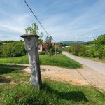 Крајпуташ Милисаву Танасијевићу на потесу Стране у Лопашу (фото Бојан Радојичић)