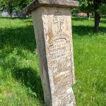 Крајпуташ Вучку Росићу на потесу Муњнско брдо у Лопашу (фото Бојан Радојичић)