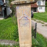 Крајпуташ Василију Бојићу у Лопашу (фото Бојан Радојичић)
