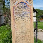 Крајпуташ Василију Бојићу у Лопашу (фото Бојан Радојичић)