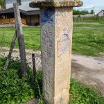 Крајпуташ Василију Бојићу у Лопашу (фото Бојан Радојичић)
