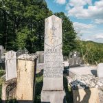 Споменик Јовану Остојићу на гробљу на потесу Брезак у Лорету (фото Бојан Радојичић)