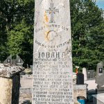 Споменик Јовану Остојићу на гробљу на потесу Брезак у Лорету (фото Бојан Радојичић)