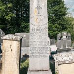Споменик Јовану Остојићу на гробљу на потесу Брезак у Лорету (фото Бојан Радојичић)