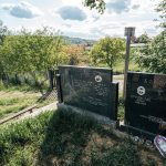 Споменик Новаку Боловићу на гробљу на потесу Брезак у Лорету (фото Бојан Радојичић)