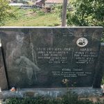 Споменик Новаку Боловићу на гробљу на потесу Брезак у Лорету (фото Бојан Радојичић)