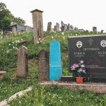 Споменик Веселину Петровићу на гробљу у Мршељима (фото Бојан Радојичић)