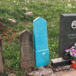 Споменик Веселину Петровићу на гробљу у Мршељима (фото Бојан Радојичић)