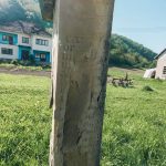 Крајпуташ Тикомиру Никитовићу у Пилатовићима (фото Бојан Радојичић)