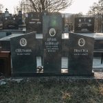 Споменик Божидару Жунићу на Миливојевића гробљу у Радовцима (фото Бојан Радојичић)