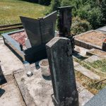Споменик Миленку Вуловићу на гробљу Липа у Рогама (фото Бојан Радојичић)