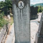 Споменик Миловану Тошићу на Великом гробљу у Рогама (фото Бојан Радојичић)
