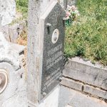 Споменик Миловану Тошићу на Великом гробљу у Рогама (фото Бојан Радојичић)