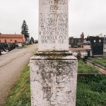 Споменик српским и АУ војницима умрлим од тифуса у Пожеги 1914-15. на Старом варошком гробљу у Пожеги (фото Бојан Радојичић)