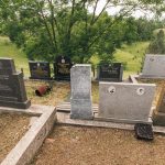 Споменик Спасоју Костићу на гробљу на потесу Маљен у Тометином Пољу (фото Бојан Радојичић)