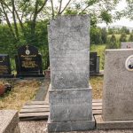 Споменик Спасоју Костићу на гробљу на потесу Маљен у Тометином Пољу (фото Бојан Радојичић)