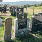 Споменик Драгољубу Албијанићу на гробљу на потесу Разбојиште у Тометином Пољу (фото Бојан Радојичић)