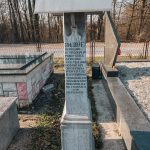 Споменик Видоју Перишићу на Вијогор гробљу у Висибаби (фото Бојан Радојичић)