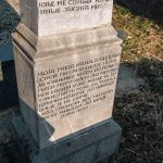 Споменик Видоју Перишићу на Вијогор гробљу у Висибаби (фото Бојан Радојичић)