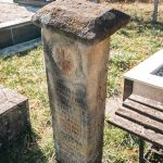 Стари споменик Јовиши Лазаревићу на Лазаревића гробљу у Врањанима (фото Бојан Радојичић)