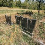 Споменик Драгиши Станићу на гробљу на потесу Осоје у Засељу (фото Бојан Радојичић)